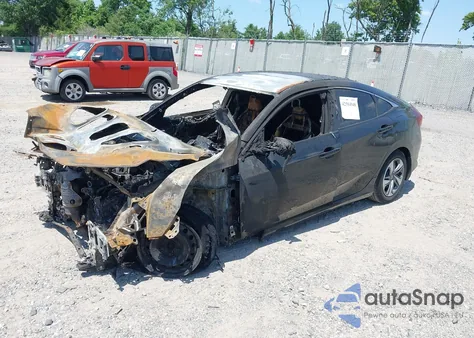 2019 Honda Civic Lx из США, поврежденный, VIN 2HGFC2F62KH501352